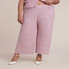 Tweed Effect Sweater Pant image number null