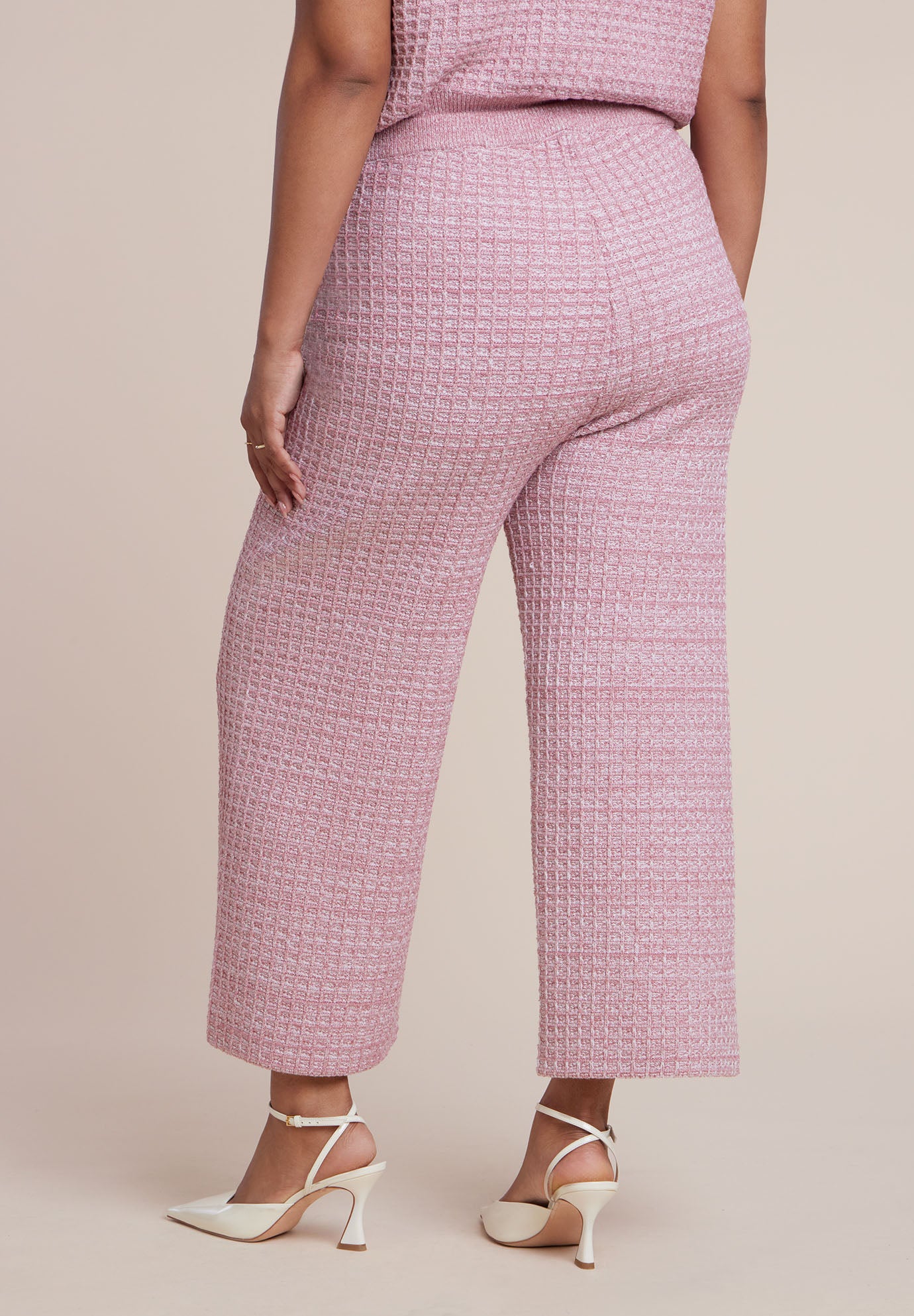 Tweed Effect Sweater Pant image number 2