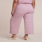 Tweed Effect Sweater Pant image number null