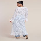 Lace Ruffle Duster image number null