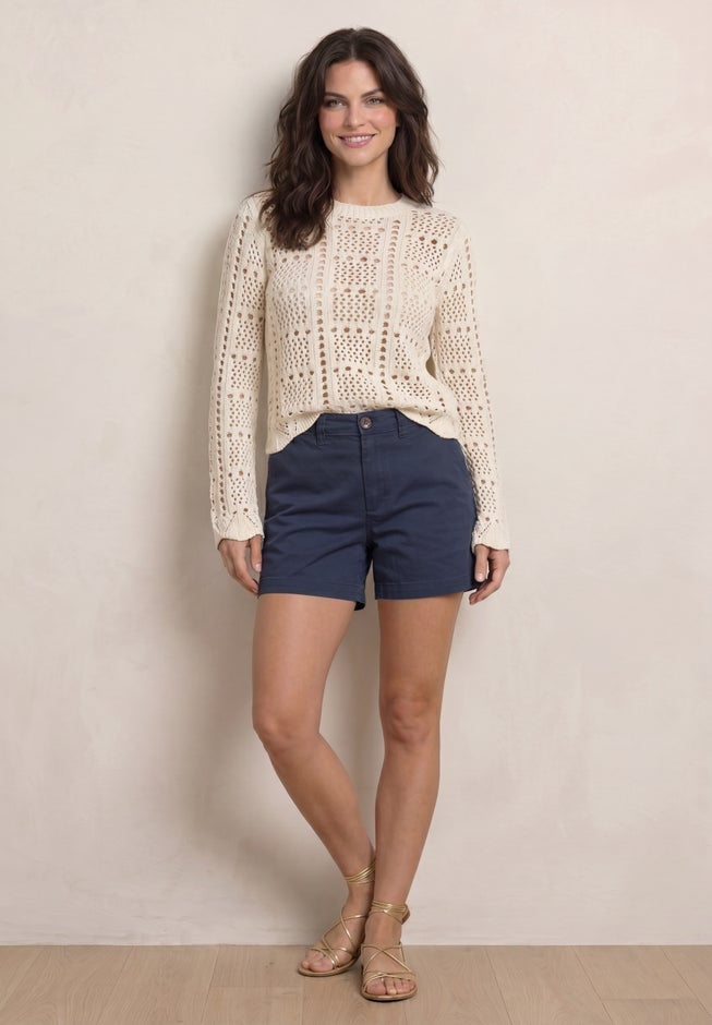 Open Work Pullover image number 3