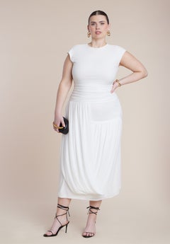 Elegant Plus-Size White Dresses | Dia & Co Elegant Plus-Size White Dresses | Dia & Co