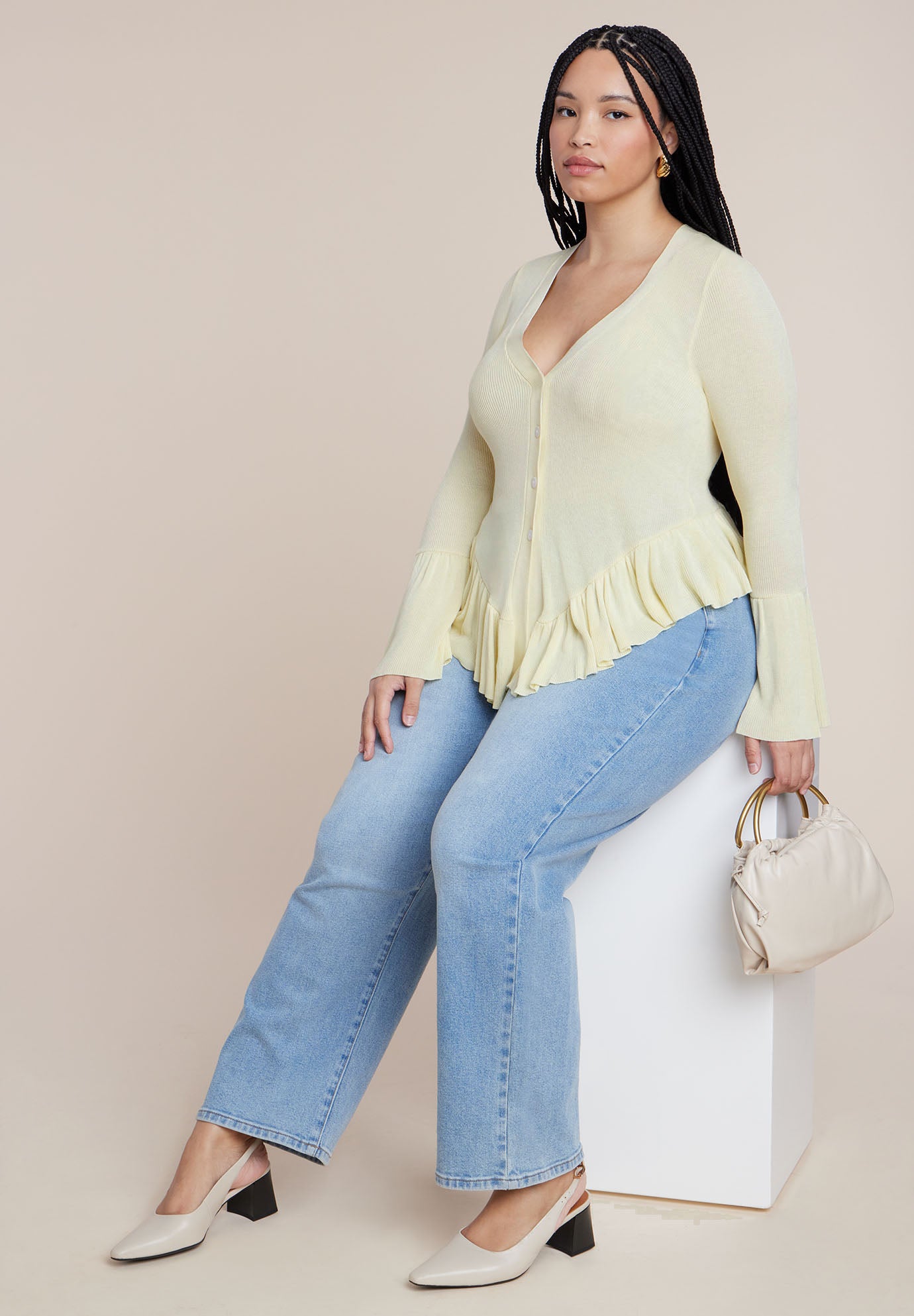 Ruffle Cardigan image number 2