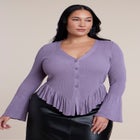 Ruffle Cardigan image number 0