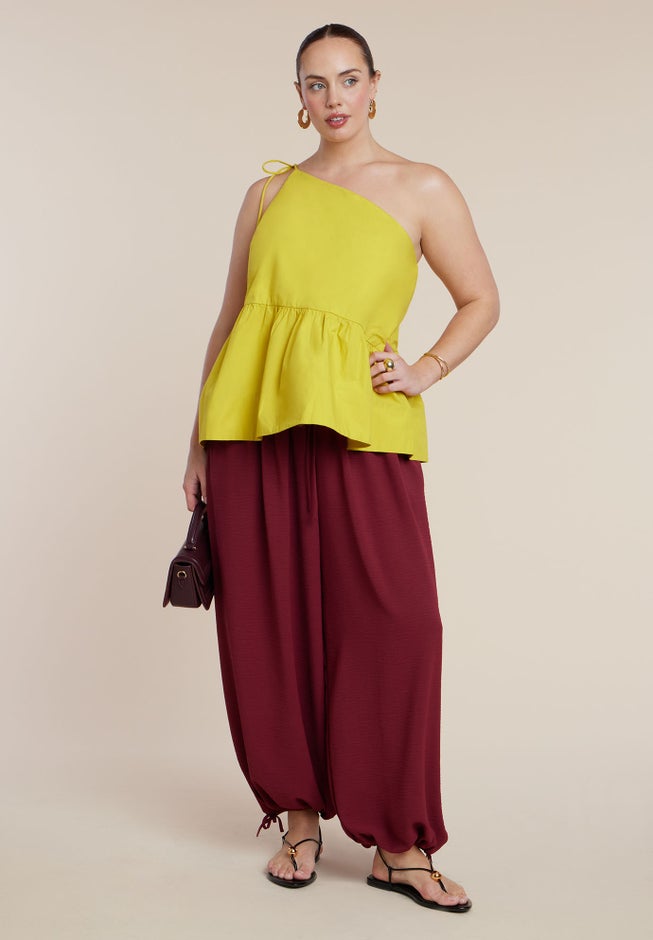 Drawstring Balloon Pant image number 1