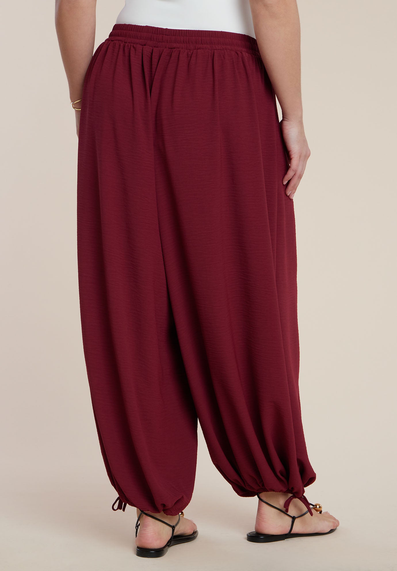 Drawstring Balloon Pant image number 2