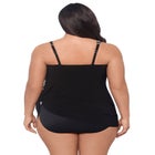 Brianna Adjustable Coverage Plus Swimdress image number null