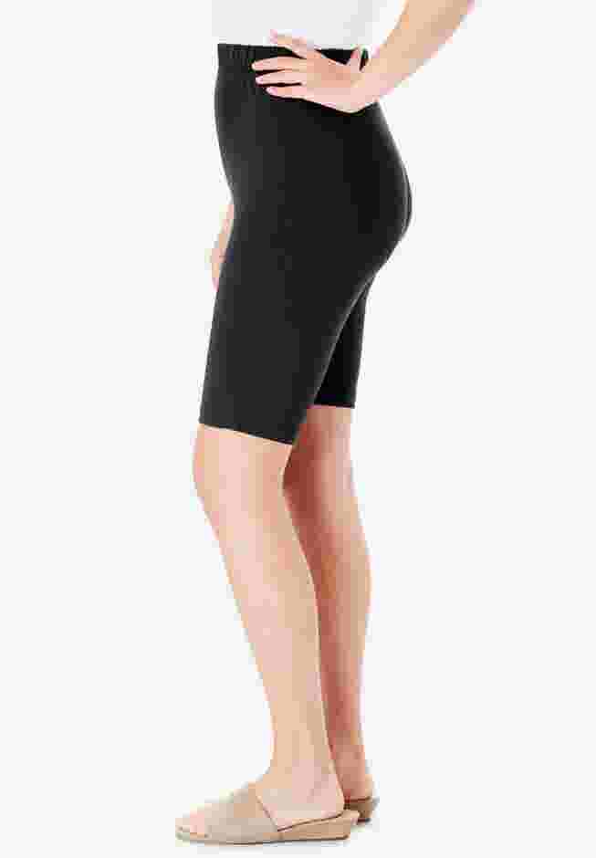 Plus Size Everyday Essential Stretch Bike Shorts image number 2
