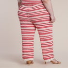 Pointelle Stripe Sweater Pant image number null