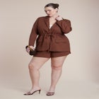 Pull On Linen Short image number null