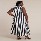 Shirred Neckline Tank Dress image number null