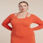 Sweater Dress W Strap image number null