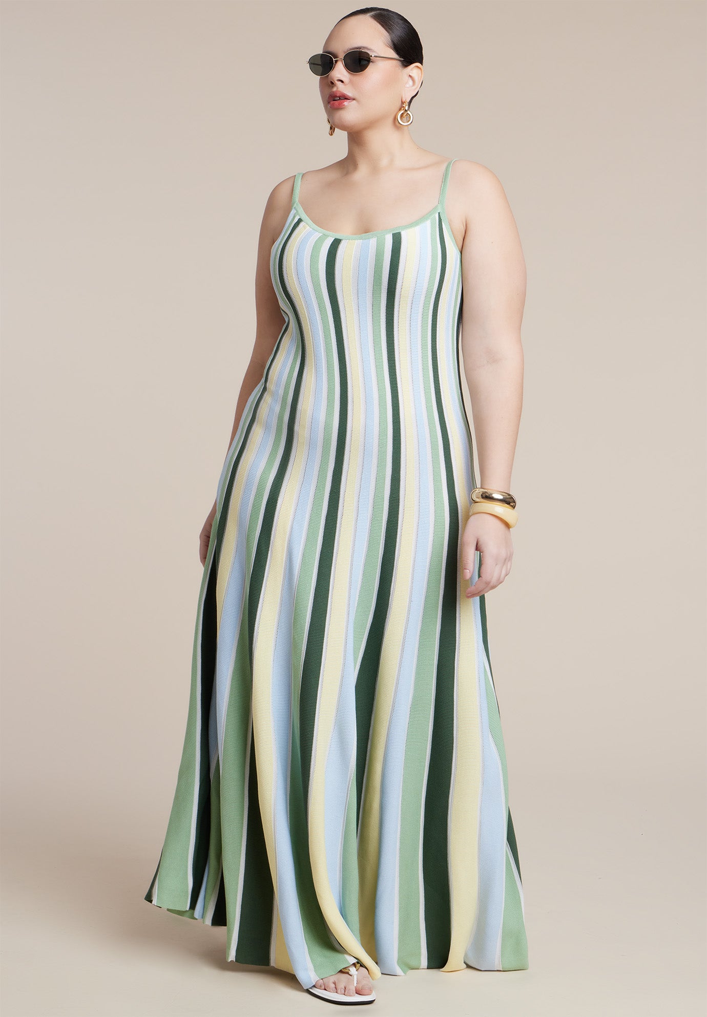 A-Line Sweater Dress image number 0