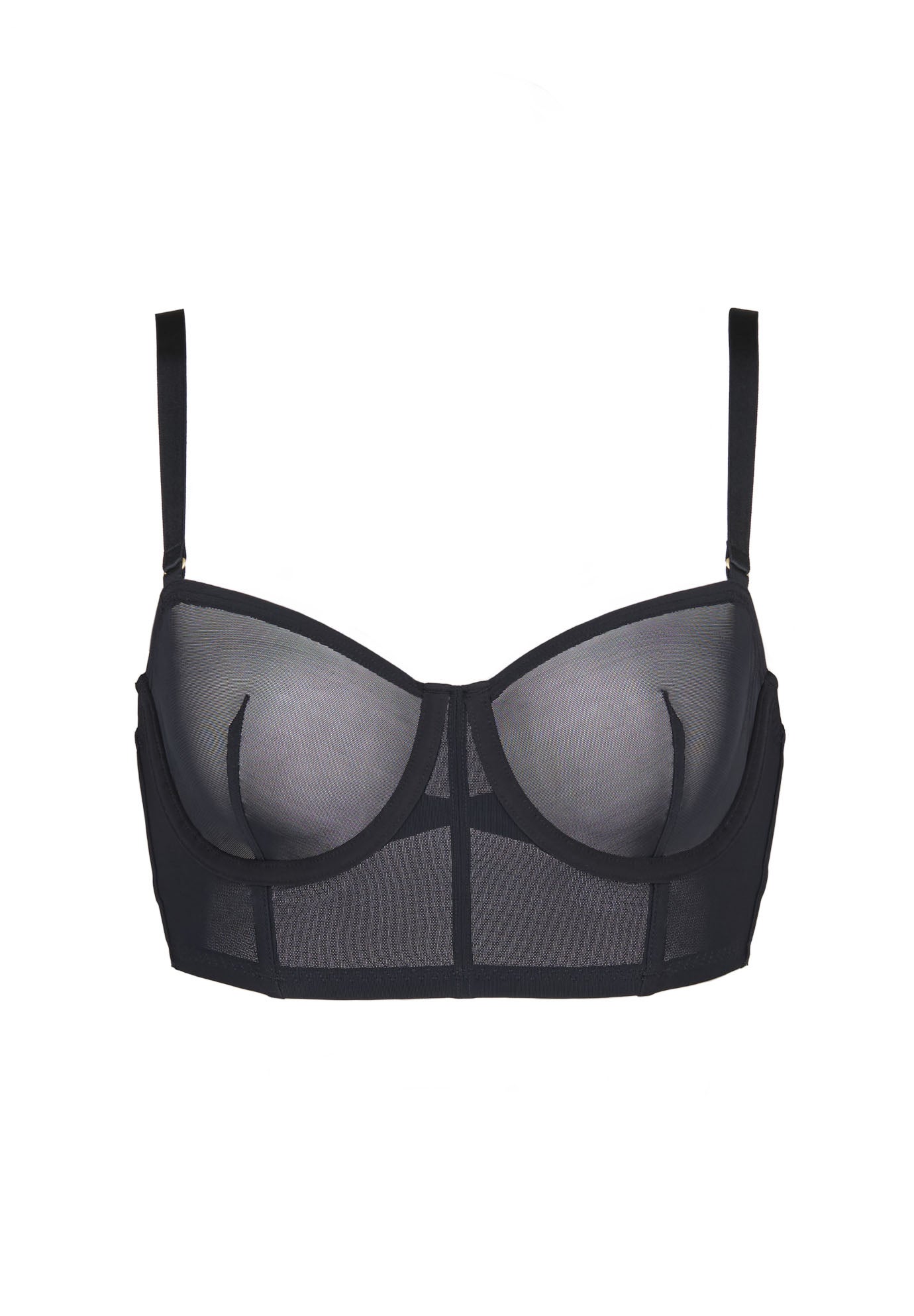 The Longline Bra - Mesh image number 1