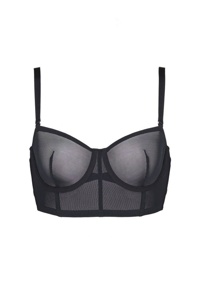 The Longline Bra - Mesh image number 1