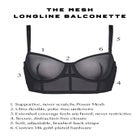 The Longline Bra - Mesh image number null