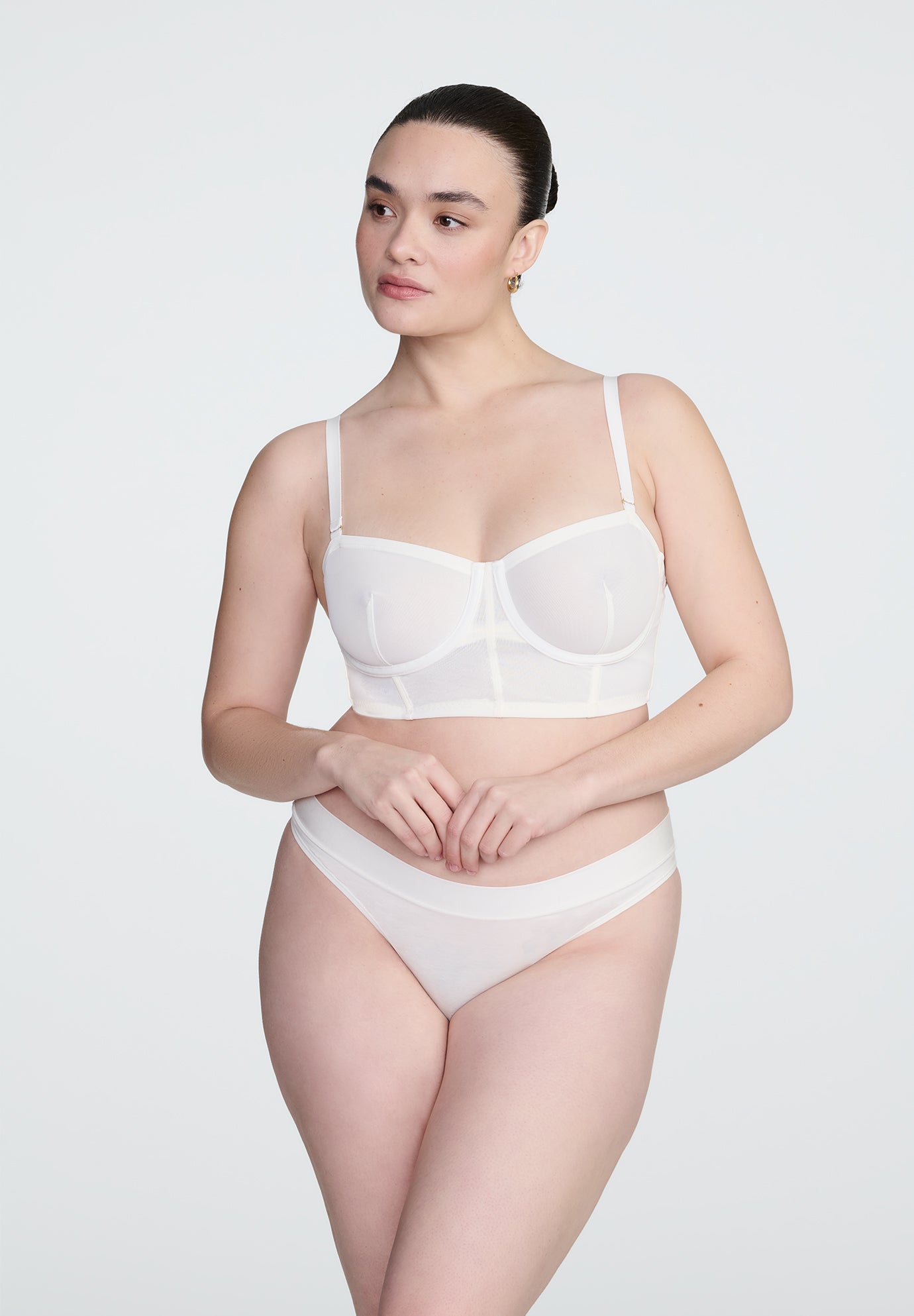 The Longline Bra - Mesh image number 0