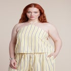 Linen Halter Top image number null