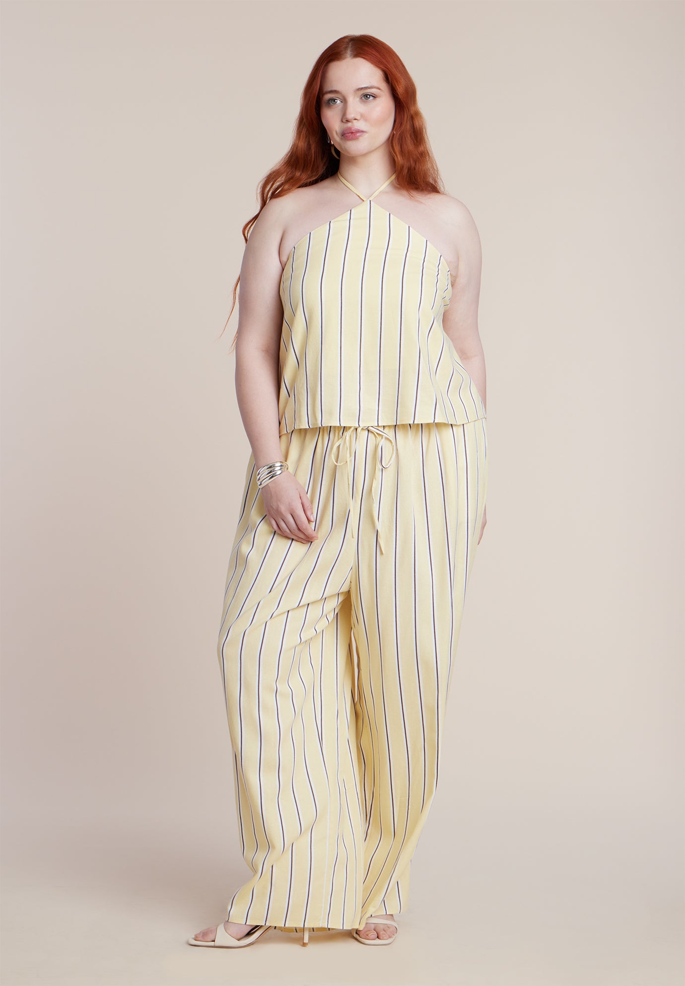 Linen Halter Top image number 3