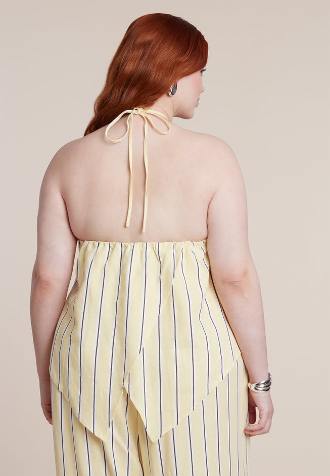 Linen Halter Top image number 4