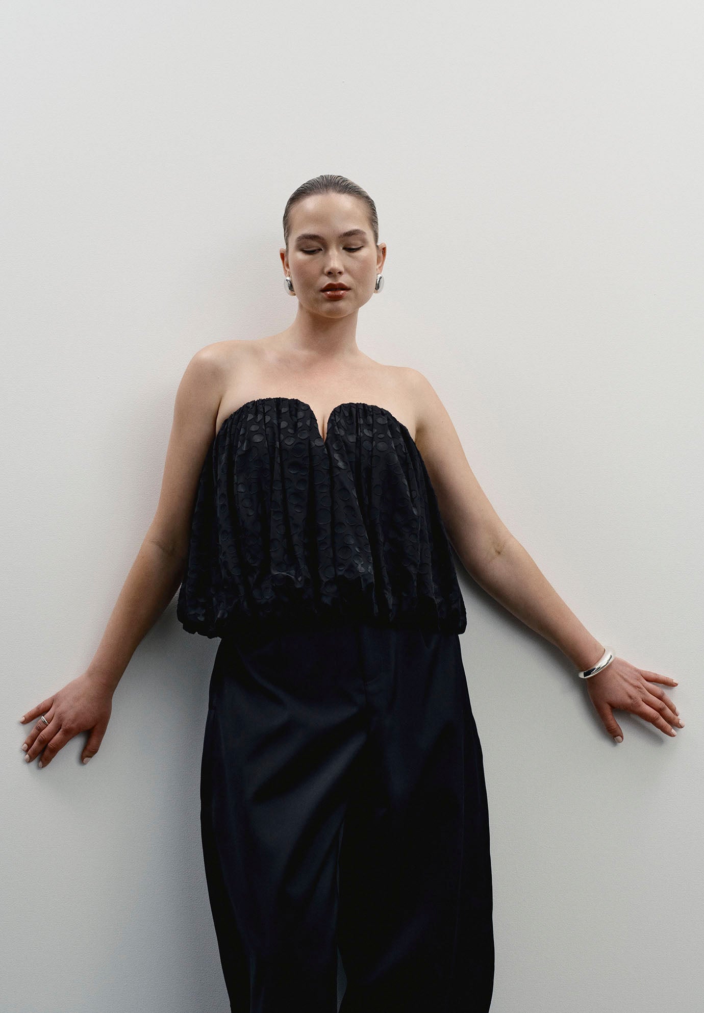 Strapless Bubble Top image number 2