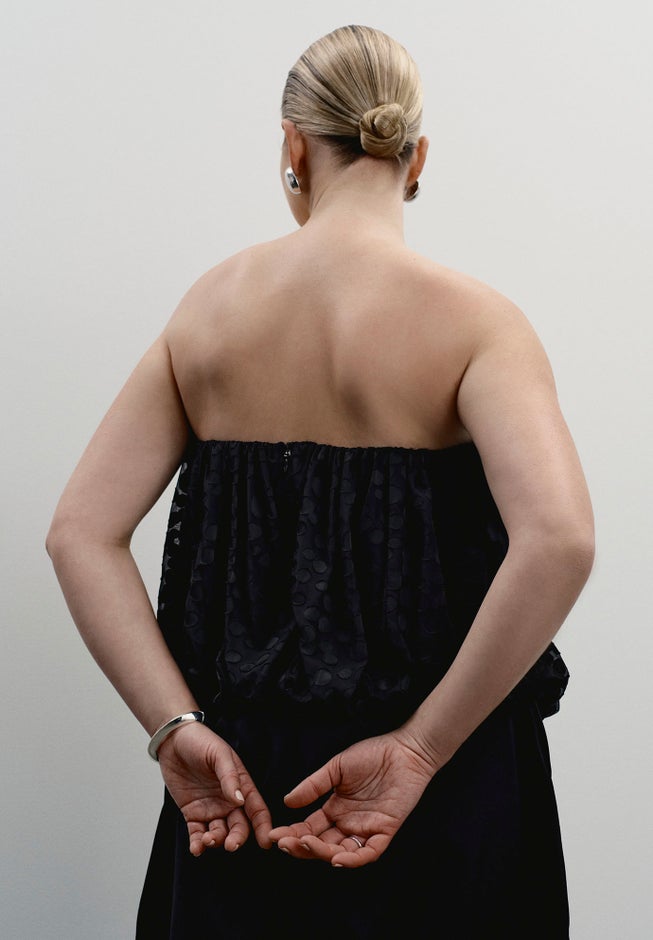 Strapless Bubble Top image number 4