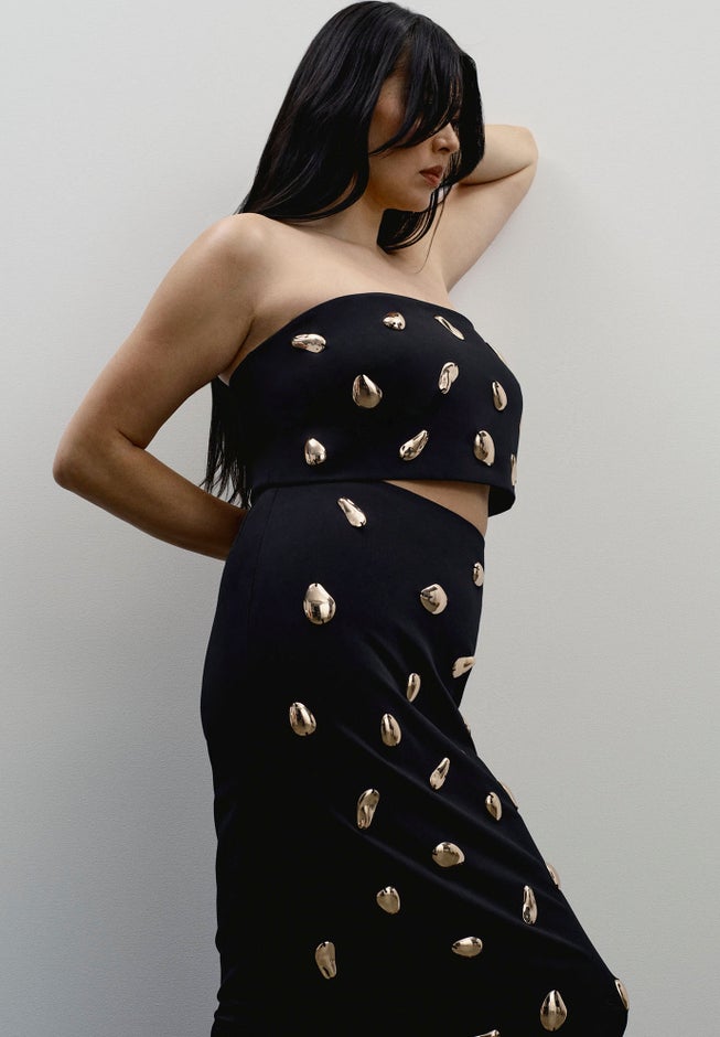 Embellished Strapless Top image number 1
