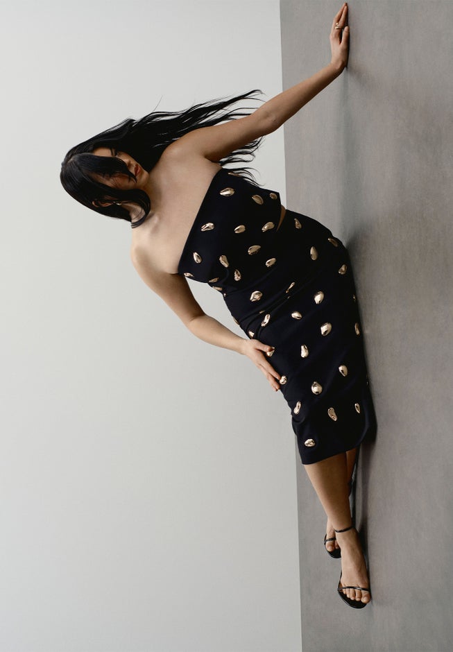 Embellished Strapless Top image number 3