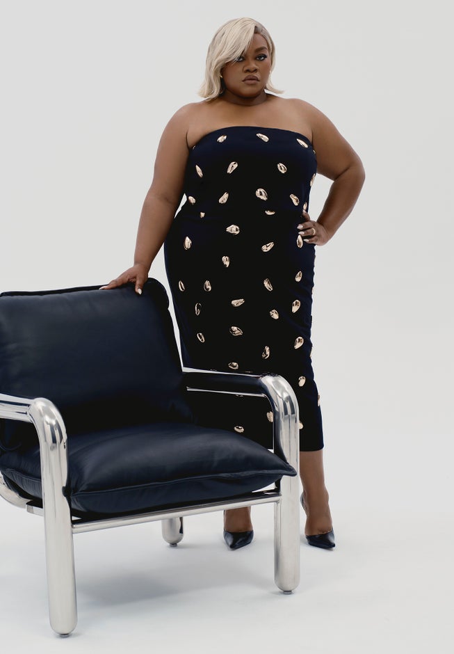 Embellished Strapless Top image number 5