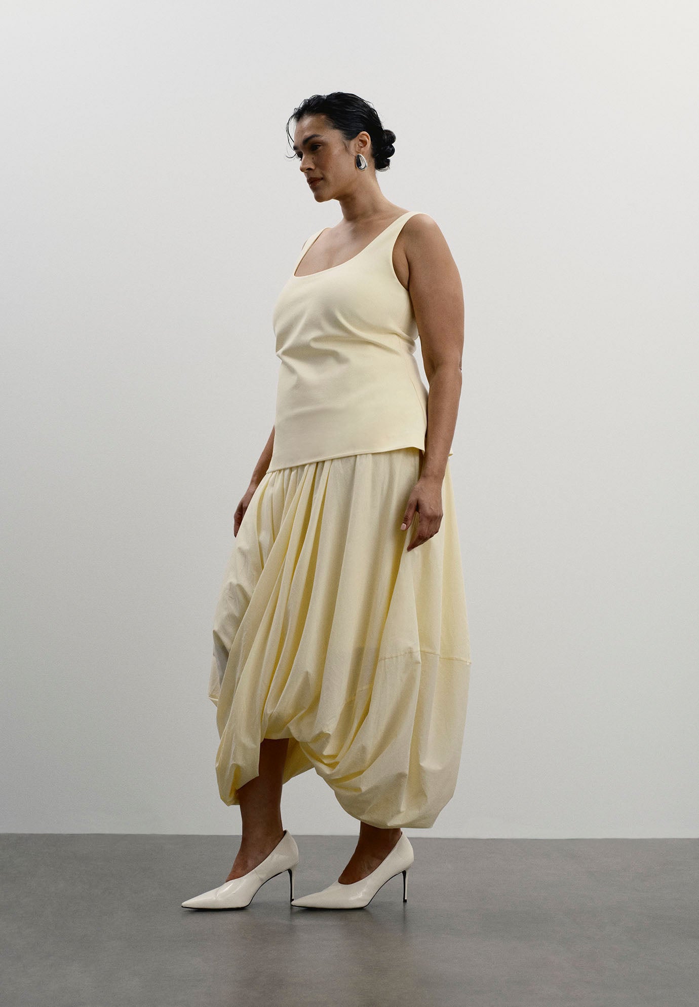 Draped Hem Maxi Dress image number 1
