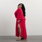 Sheer Draped Gown image number null