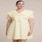 Sailor Collar Mini Dress image number null