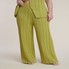 Pointelle Stitch Sweater Pant image number null
