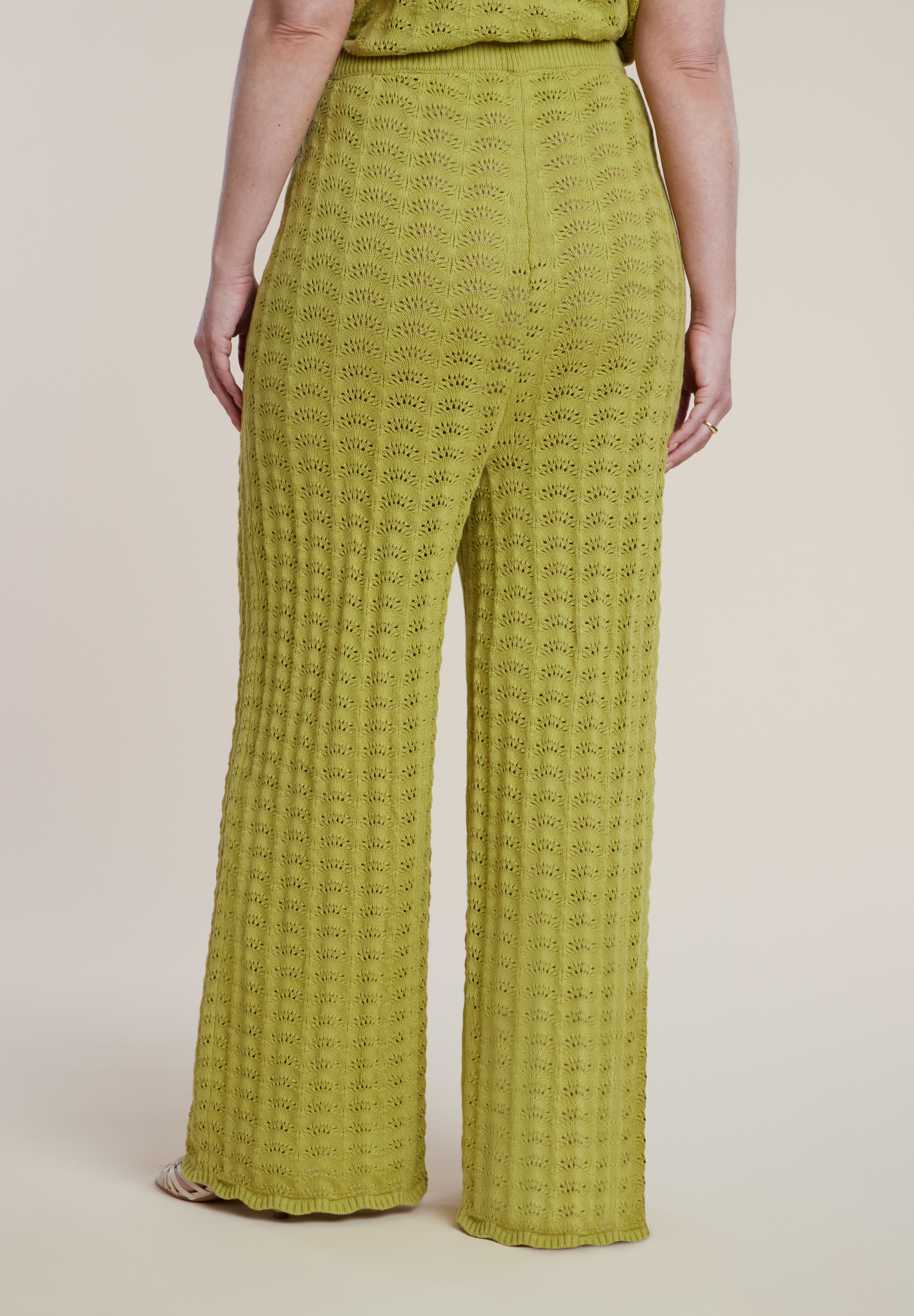 Pointelle Stitch Sweater Pant image number 3