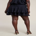 Flouncy Tiered Mini Skort image number null