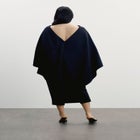 Structured Cape Midi Dress image number null