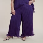 Wire Hem Pliss&eacute; Pant image number null