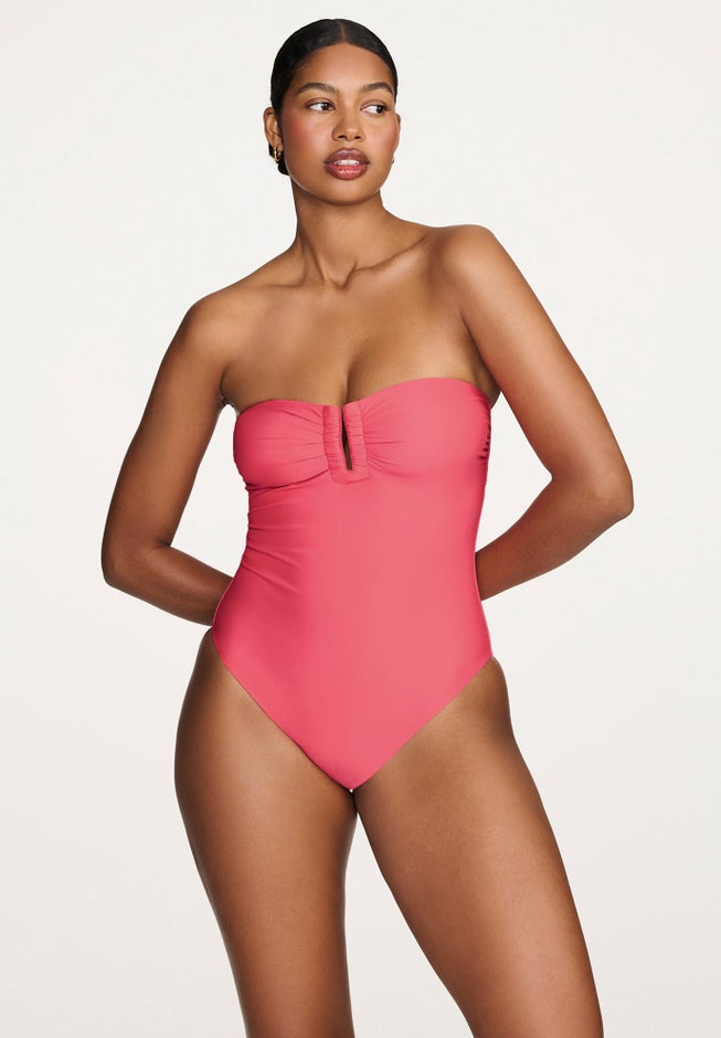 The Bandeau One Piece - Swim image number 2