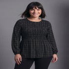 Sela Smocked Long Sleeve Top image number null