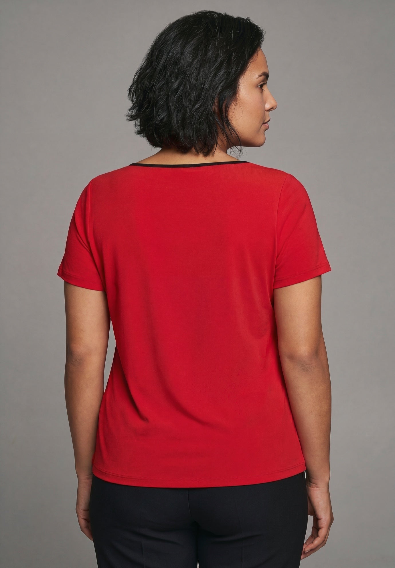 Audrey Contrast Sweetheart Top image number 3