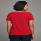 Audrey Contrast Sweetheart Top image number 3