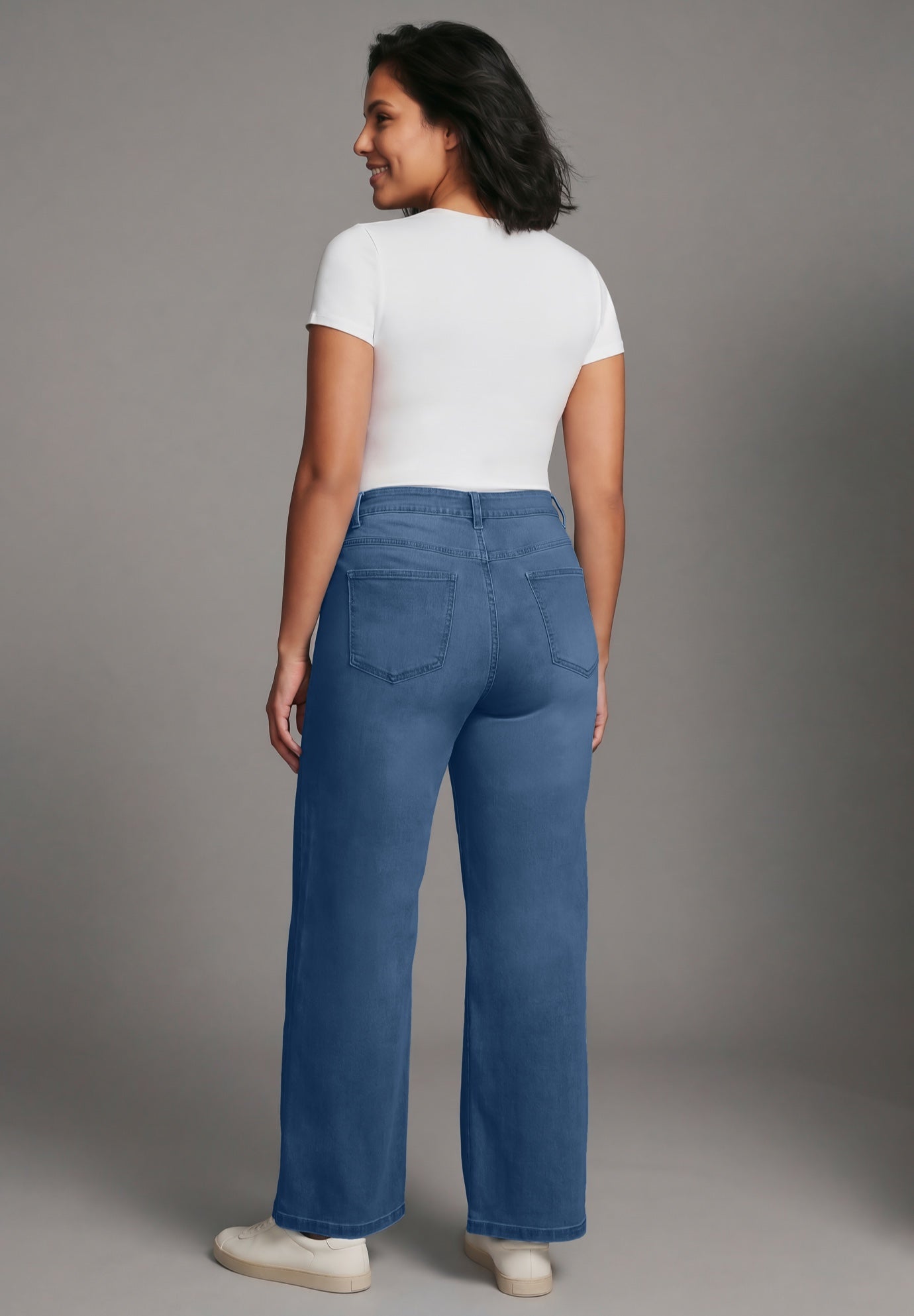 Butter Denim Wide Leg Jean image number 1