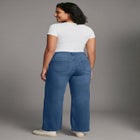 Butter Denim Wide Leg Jean image number 1
