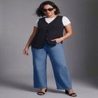 Butter Denim Wide Leg Jean image number 2