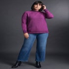 Corinne Contrast Rib Sweater image number 1
