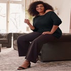 Convertible Pullover Sweater image number null