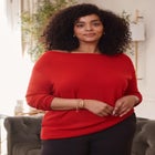 Convertible Pullover Sweater image number null