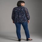 Ruched Keyhole Tunic image number null