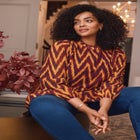 Paulina Peplum Blouse image number null