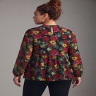 Paulina Peplum Blouse image number null